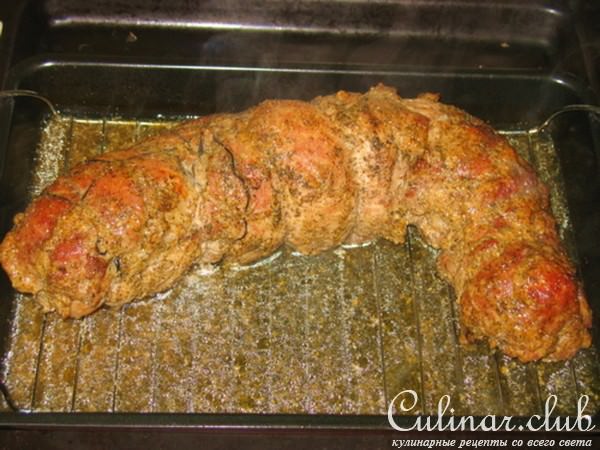 "Рулет из мяса с мясом"
