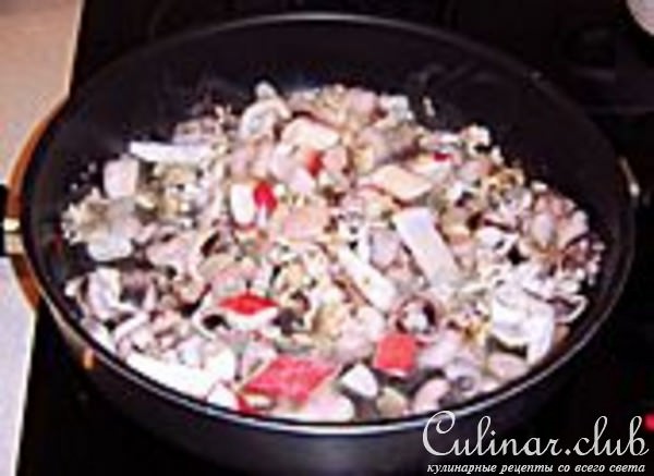 Фаршированные тортильи"Сон рыбака".
