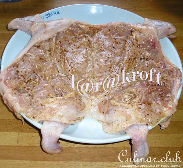 Курица золотистая