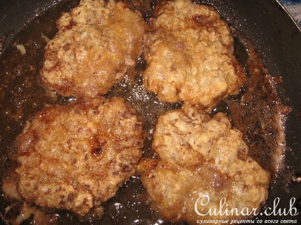 Отбивные из мясного фарша