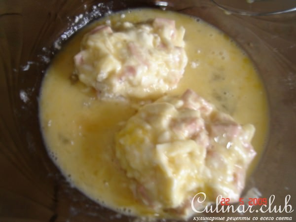 Сырные котлетки