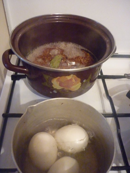 Каша Сименуха( гречневая каша с грибами и яйцом)