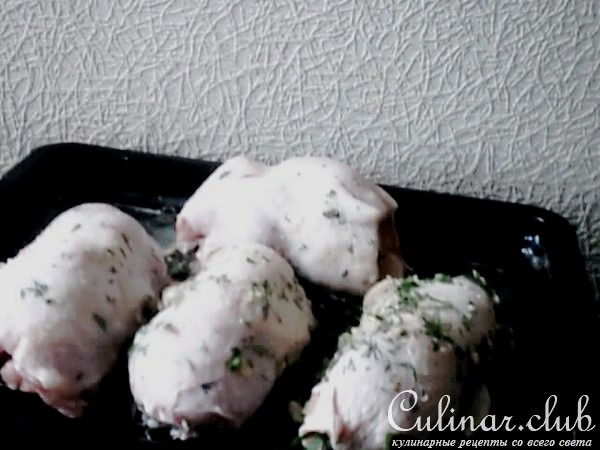 Куриные бедрышки фаршированные