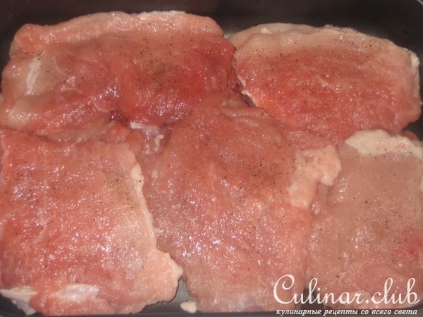 Свининка с ананасами