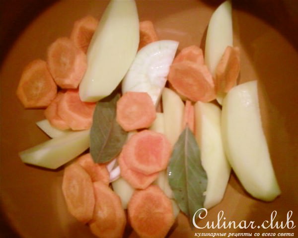 вариант курицы в горшочке