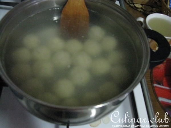 Творожные ленивые вареники с мясными шкварками