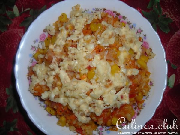 «Пэпушой» (кукуруза с рисом по-молдавски)