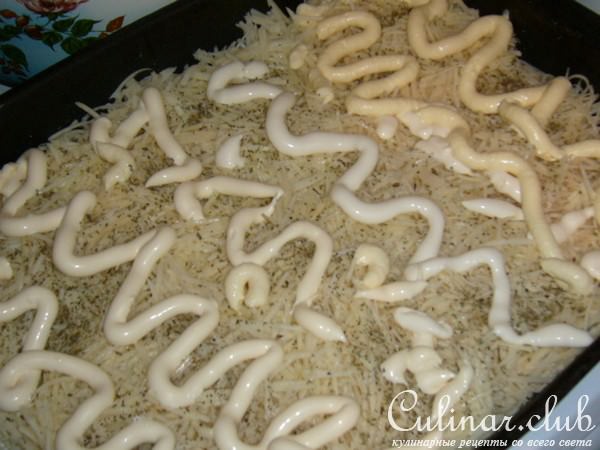 мясо под картофельной шубкой