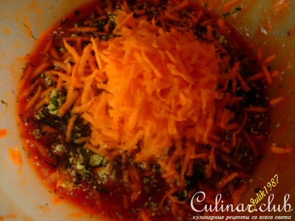 Куринные ножки под томатно-овощной шубкой