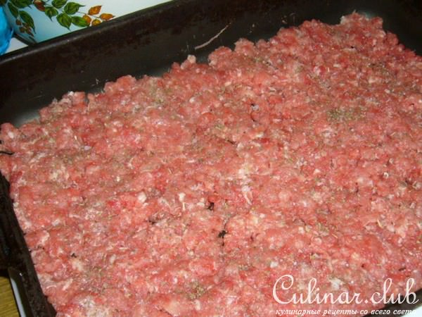 мясо под картофельной шубкой