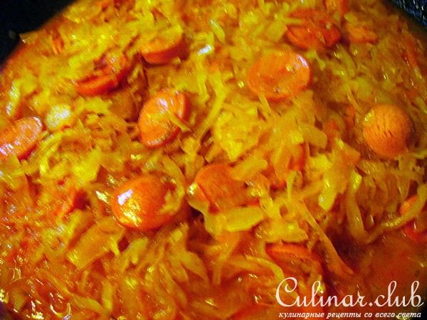 " СОЛЯНКА с сосисками"