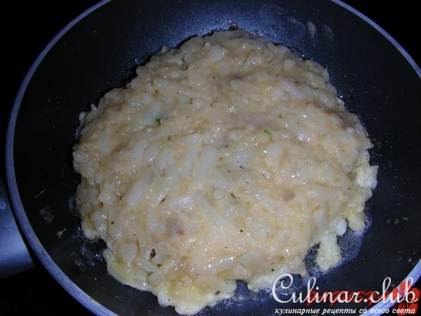 Картофельные рёсти по-швейцарски с начинкой