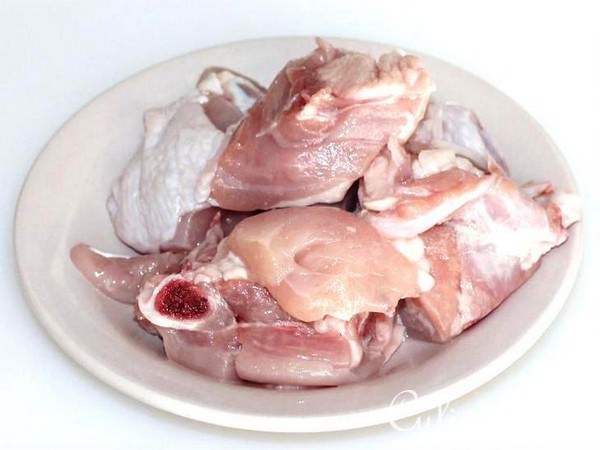 Куриные грудки в остро-сладком соусе с яблочным соком и имбирем
