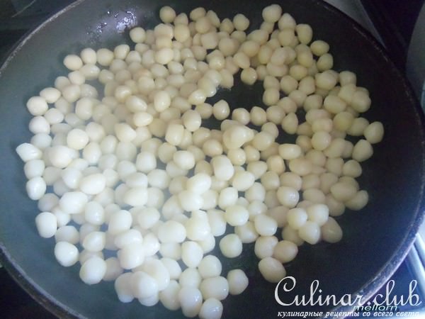 Картофельные ньокки с ветчиной и сыром