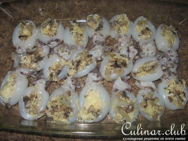 Каракатицы фаршированные
