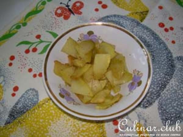 Куриная печень с овощами