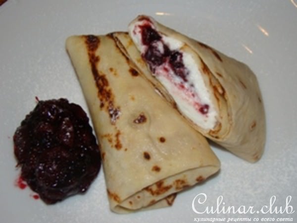 блинчики с печенкой (вариант)