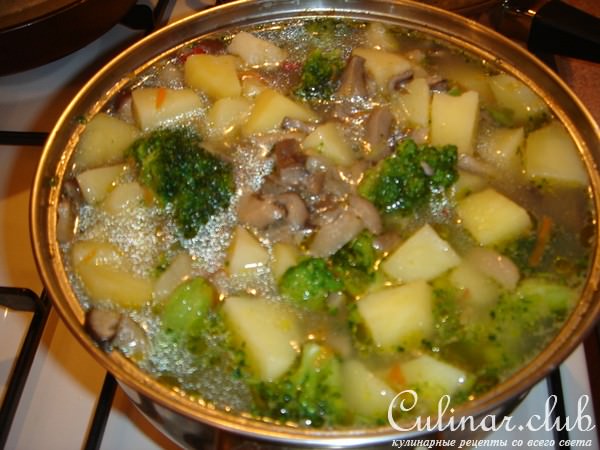 картофель с овощами