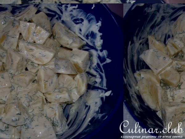 Курица с картошкой