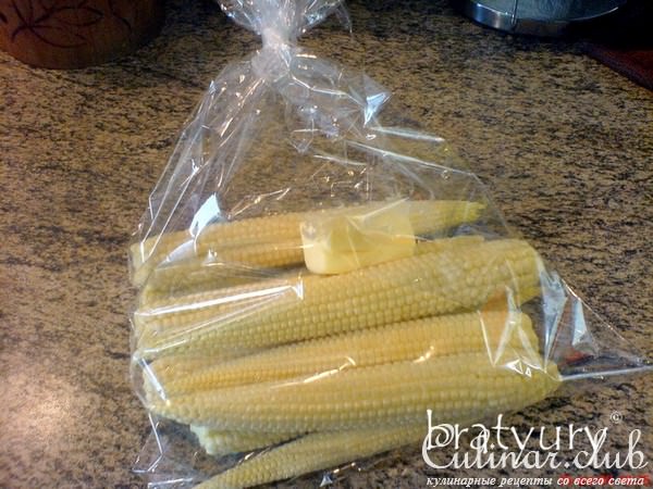 Кукуруза моложе молодой. Простейший рецепт и вкусное блюдо из серии "за уши не оттянешь"