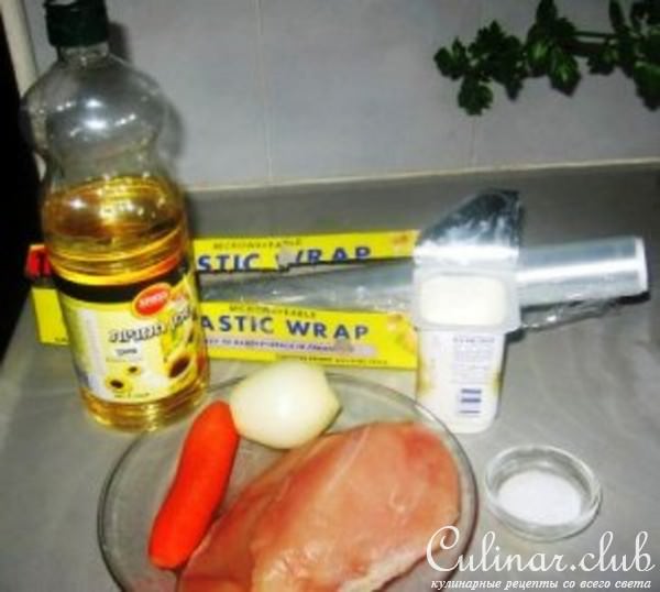 Куриные рулетики отварные