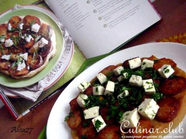 Тарт с картофелем и сыром