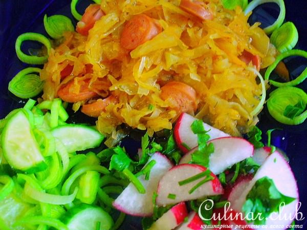 " СОЛЯНКА с сосисками"