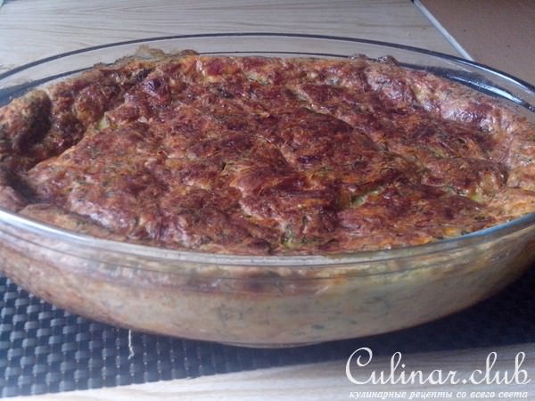 Запеканка из кабачков