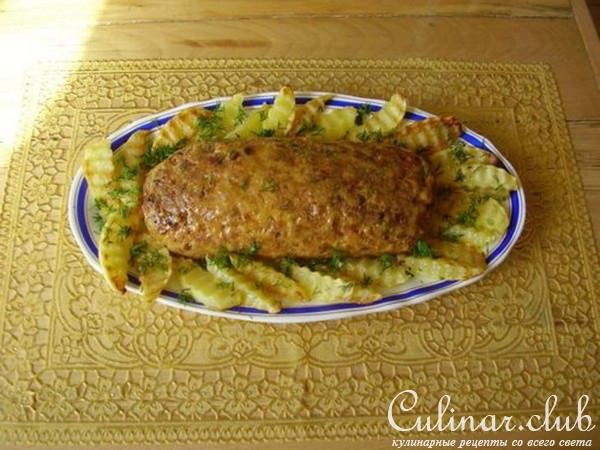 Обалденный куриный рулет.