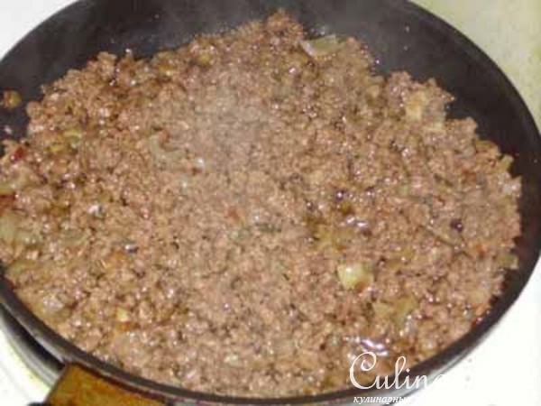 Лазанья мясная по-брауншвейгски