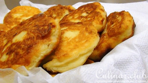 Очень вкусные картофельно-творожные пончики.