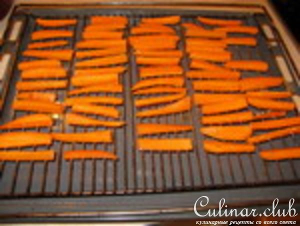 Пьяный кролик с мандариновым соусом