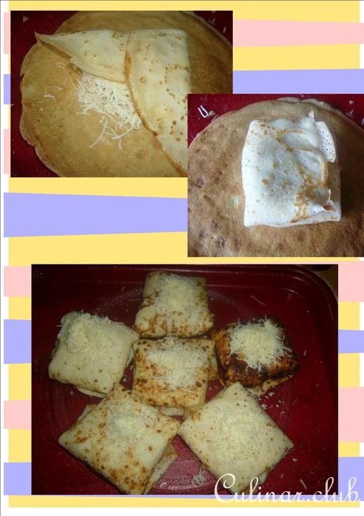 Блины"Гречаники"и блины с сыром и курицей