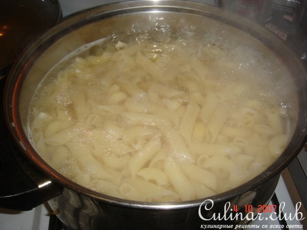 Макароны с мясом