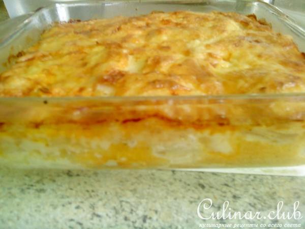 Запеканка нежная с кольраби и хамоном :) ДУЭЛЬ