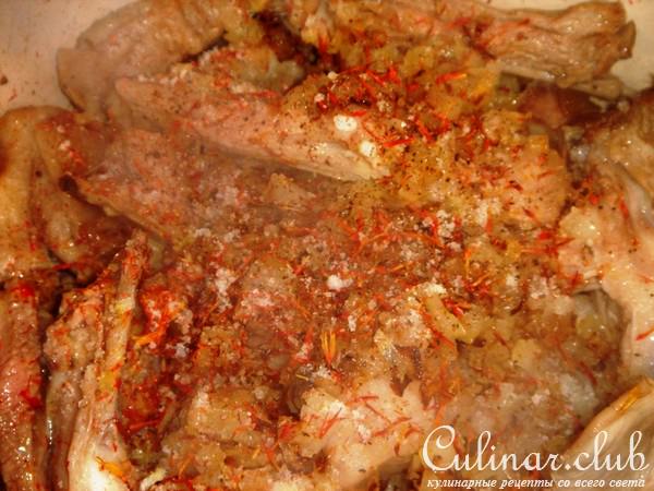 Бараньи ребрышки с фасолью
