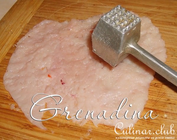 Куриная грудка фаршированная рисом