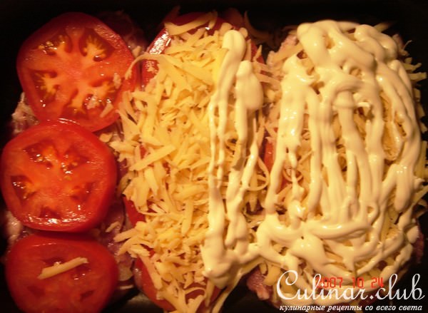 Свиная шея запеченная