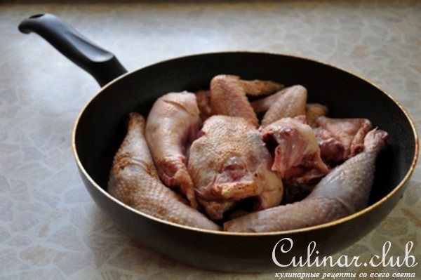 Жаркое из домашней курицы