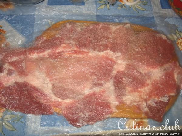 "Рулет из мяса с мясом"