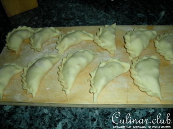 Вареники с клубничкой