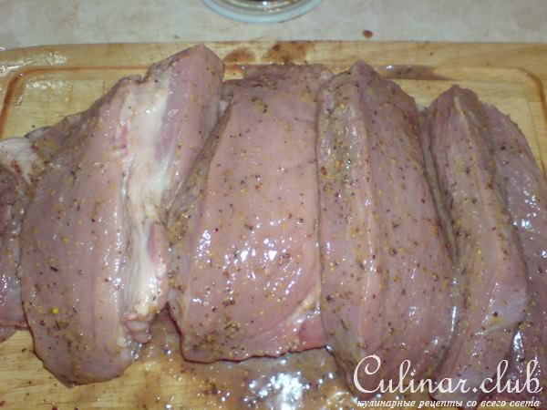 Мясо с овощами паровое