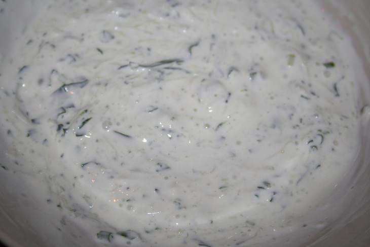 Запеченные сырники с копченой свиной корейкой и пшеничными хлопьями