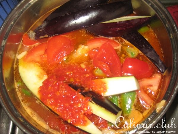 жаркое "Мясо в армянском соусе"