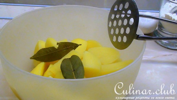 Очень вкусные картофельно-творожные пончики.