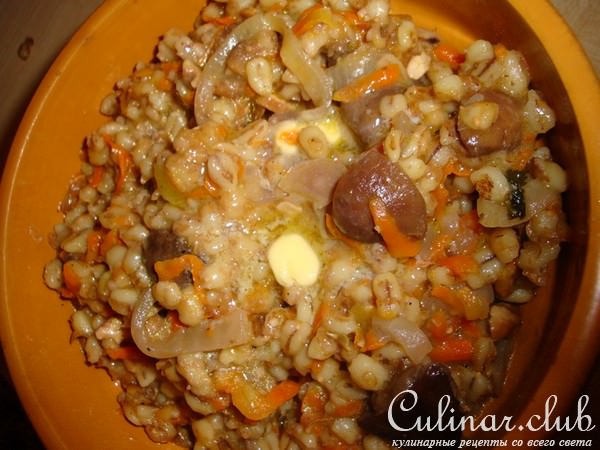 Солдатская перловка для генерала