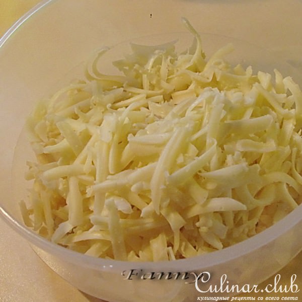 Цветная капуста, запеченная с грибами и сыром
