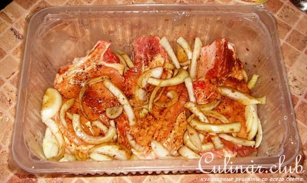 Мясо в соевом соусе