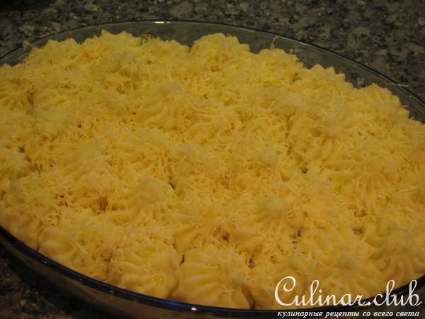 Пирог Пастуший с курицей