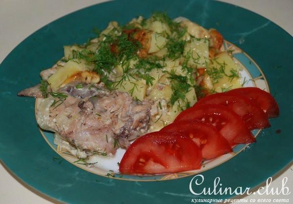 Цыплёнок с картошечкой